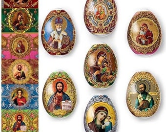 Heat Shrink Wrap - Easter Egg Wraps - Sleeve Decoration Sticker - Icon's