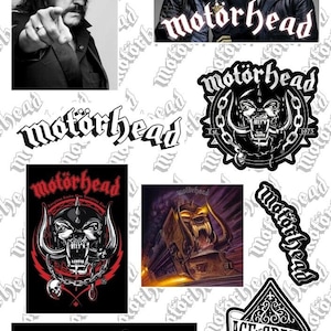 Motörhead Motorhead Sticker Pack - British Heavy Speed Metal Rock And Roll Band