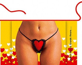 Funny Sexy Girl Woman Apron - Little Love - in lingerie cooking kitchen apron bachelorette