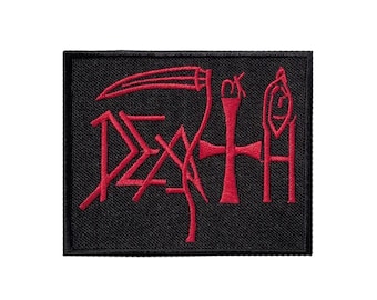 Death Patch - American Death Technical Death Melodic Death Metal Music Band Logo - Sew-on Patch
