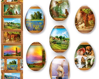 Pellicola termoretraibile - Pellicola per uova di Pasqua - Adesivo decorativo per maniche - Pittura artistica