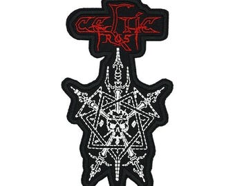 Celtic Frost Morbid Tales Sew-on Patch - Hellhammer Swiss Thrash Black Doom Metal Band Logo