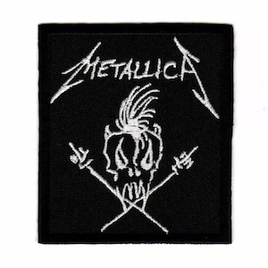 Metallica Sew-on Patch - American Heavy Thrash Speed Metal Hard Rock Band Logo