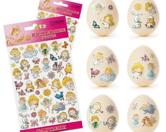 Easter Eggs Decorating Stickers of Fantasy - self-adhesive STICKERS - Religions
