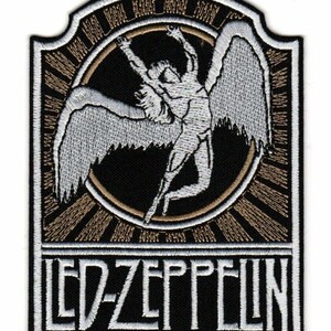 Led Zeppelin Patch - Icarus English Hard Blues Folk Rock Heavy Metal Band Logo