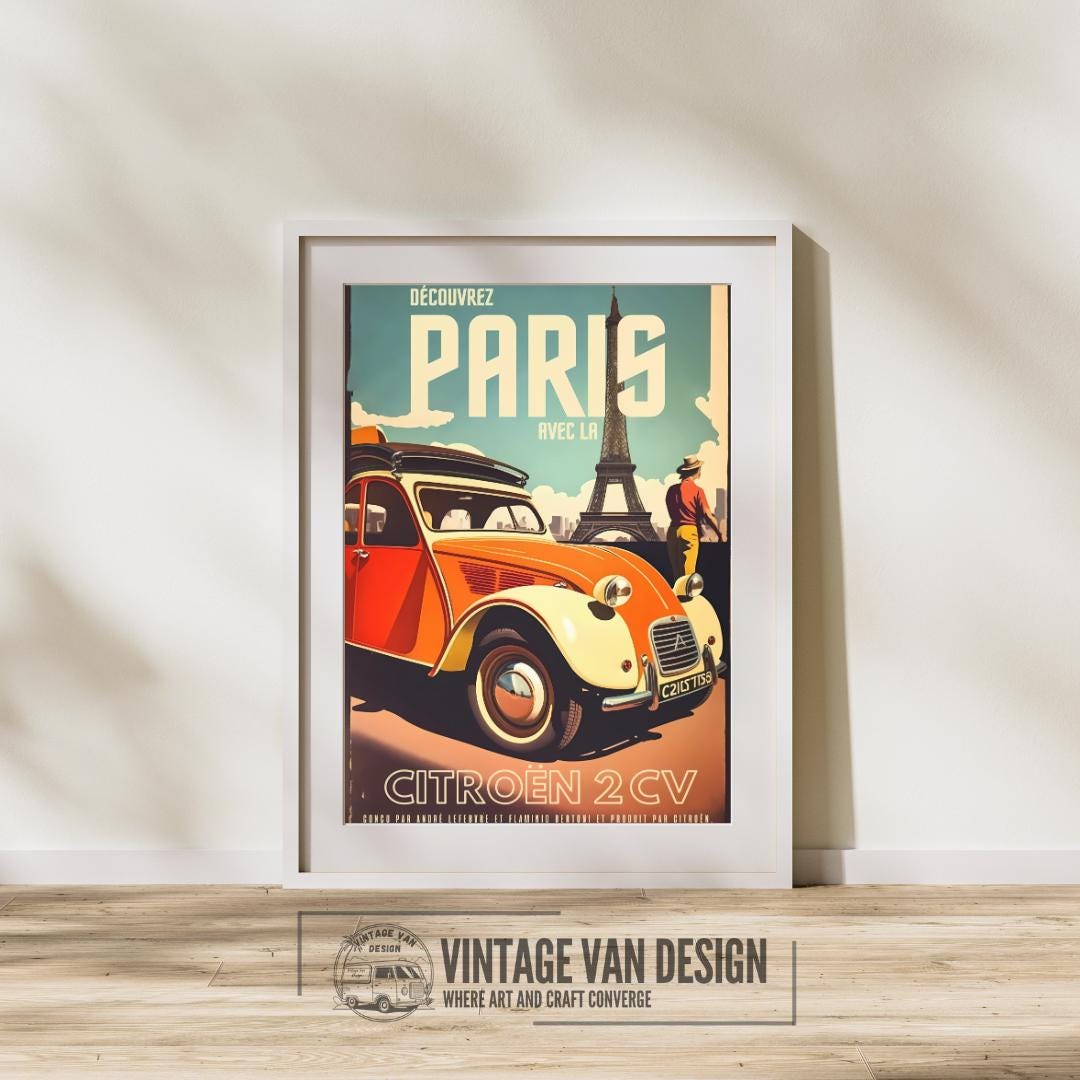 Citroen Art - Etsy