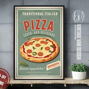 Premium Vector  Pizza in cardboard box food delivery hot italian