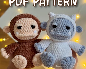 Yeti & Bigfoot PDF-haakpatroon
