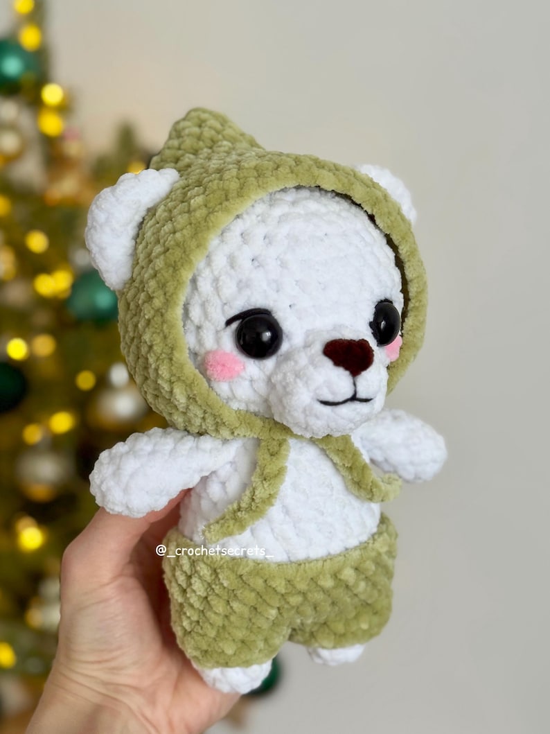 Polar Bear Crochet PDF Pattern - Etsy
