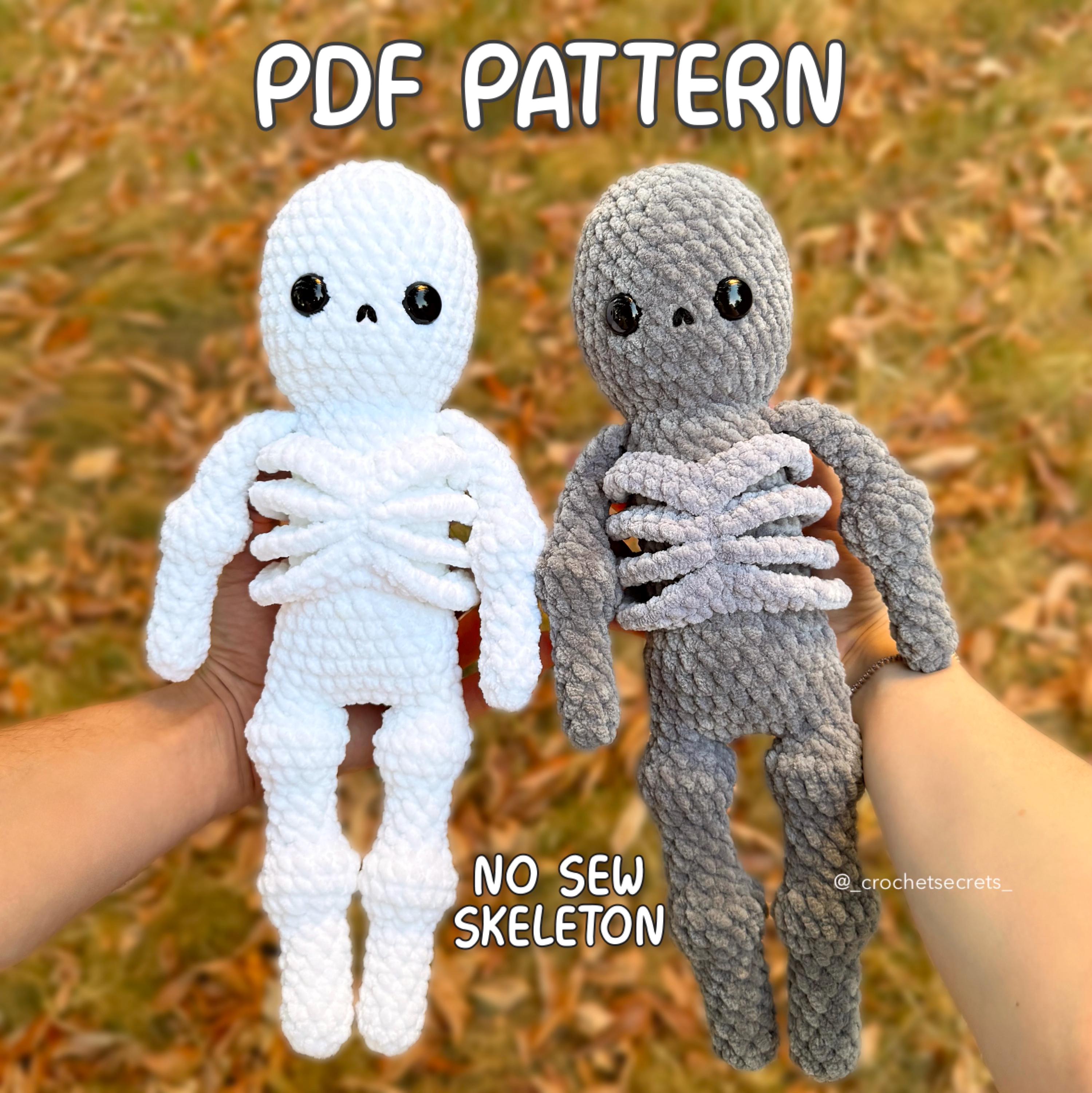 Skeleton PDF Crochet Pattern - Etsy UK