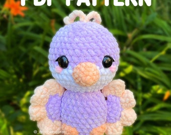 Colorful Bird PDF Pattern