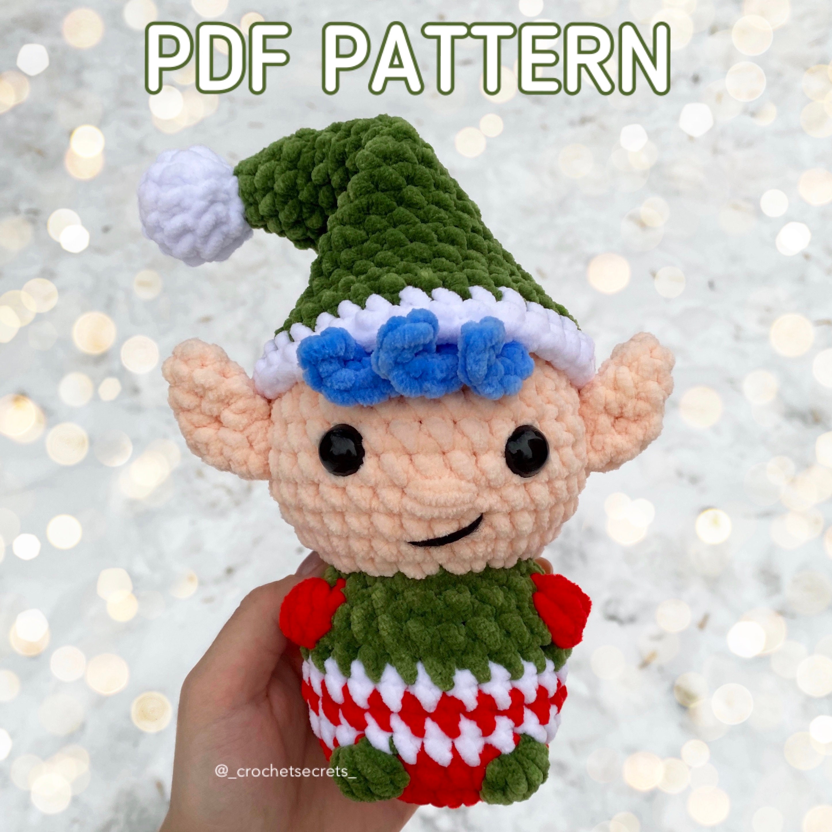 Elf PDF Crochet Pattern - Etsy