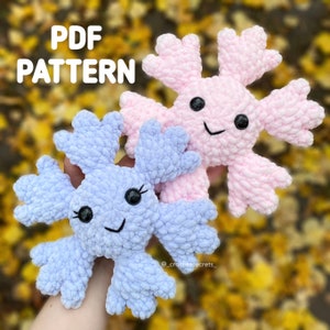 Snowflake crochet PDF pattern