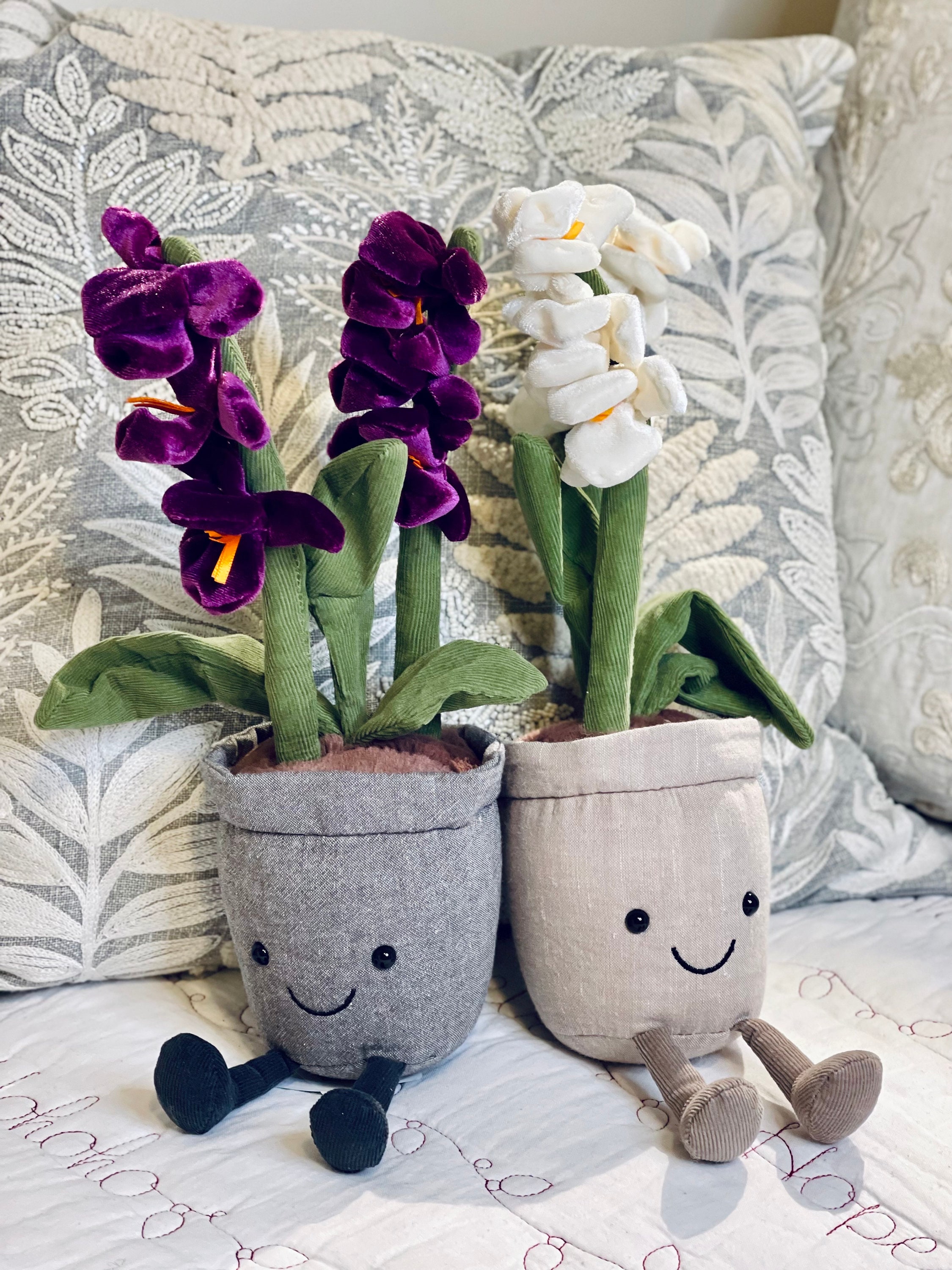  ぬいぐるみ　Amuseables Pink Orchid 花瓶 New release Amuseable Pink Orchid bringing joy to wherever