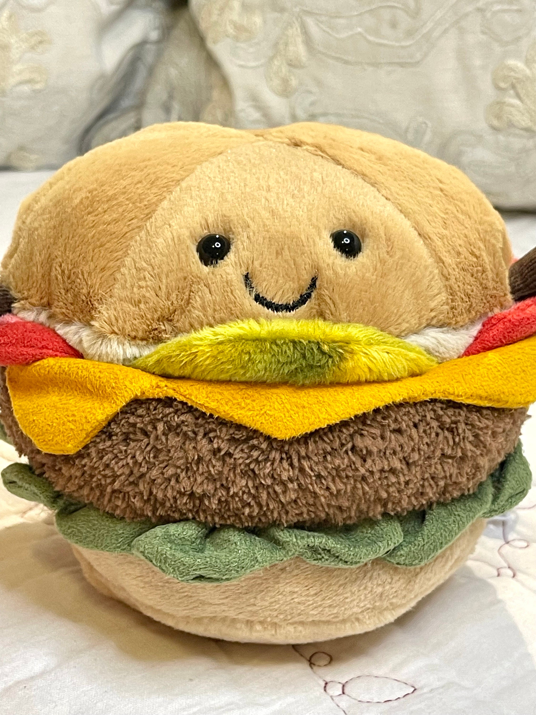 Emotional Support Burger : r/Jellycatplush