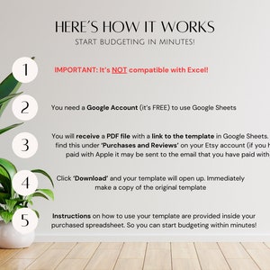 Ultimate Minimalist Paycheck Budget Google Sheets Spreadsheet for ...
