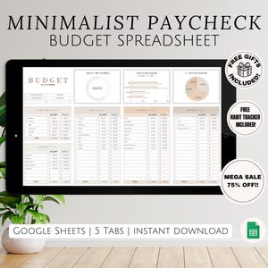 Salaris Budget Spreadsheet Google Spreadsheets-sjabloon voor maandelijks wekelijks Tweewekelijks halfmaandelijks budgettering, inkomsten en uitgaven Abonnementstracker
