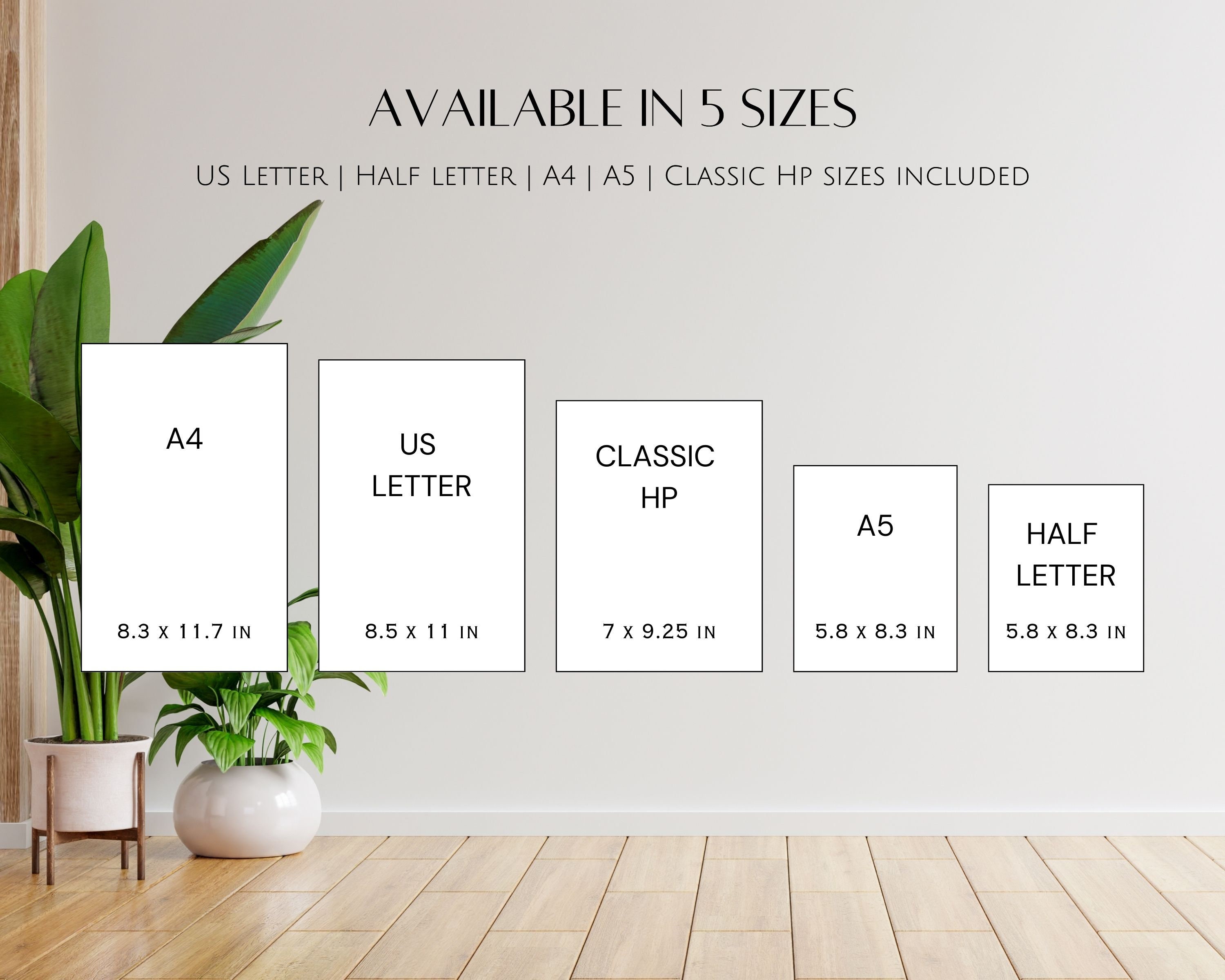 Printable Fillable Goal Planner Bundle, Daily Weekly Monthly Yearly ...