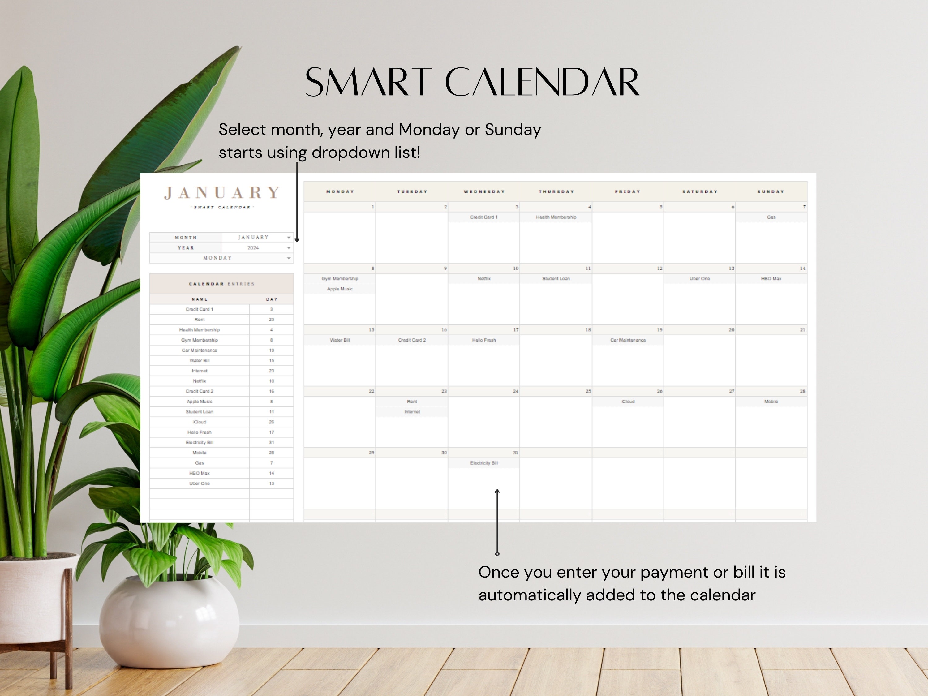 Ultimate Minimalist Paycheck Budget Google Sheets Spreadsheet for ...