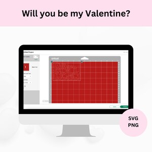 Will You Be My Valentine Svg Digital Download Valentine Cut File ...