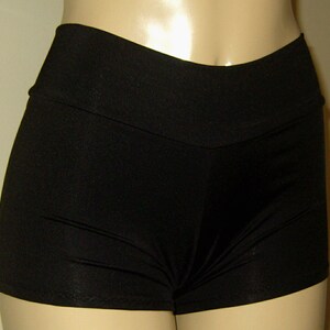 High waist bathing suit shorts for women