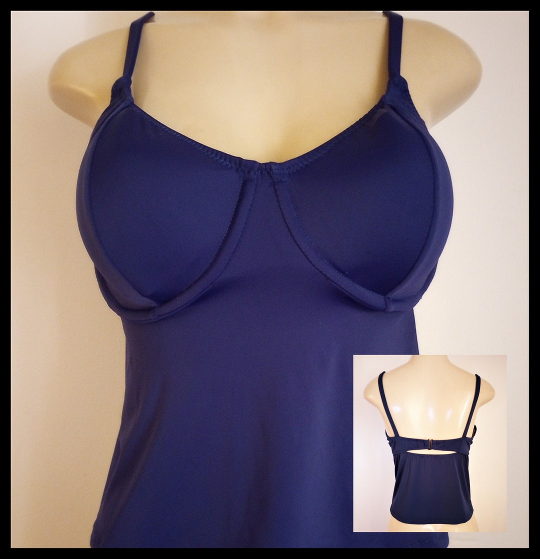 Underwire Tankini Swimwear Fuller Bust Tankinis Plus Size Etsy