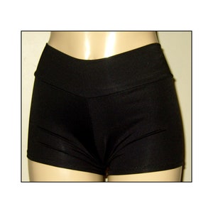 High waisted swim shorts for women