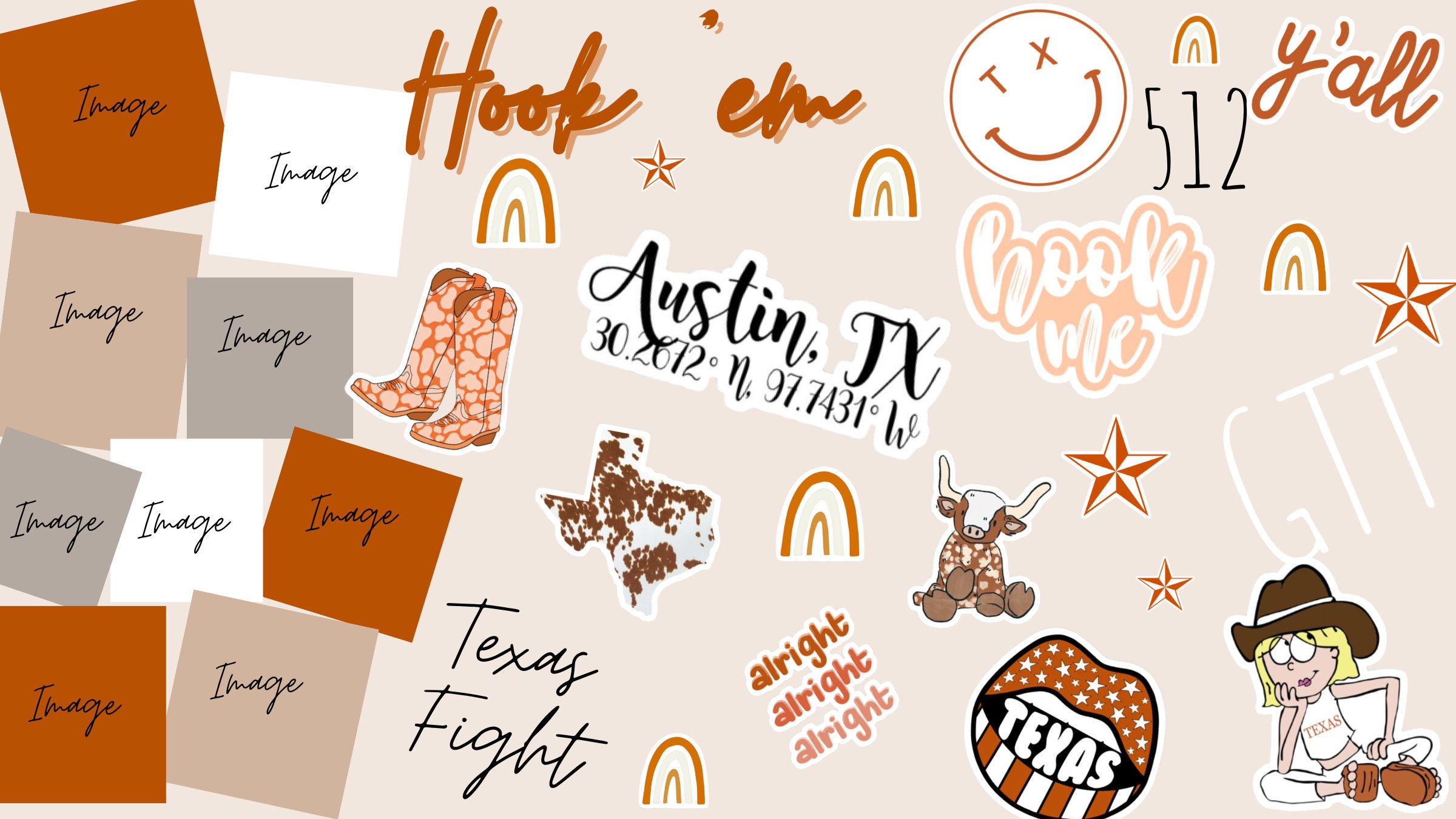UT Austin Laptop Wallpaper - Etsy