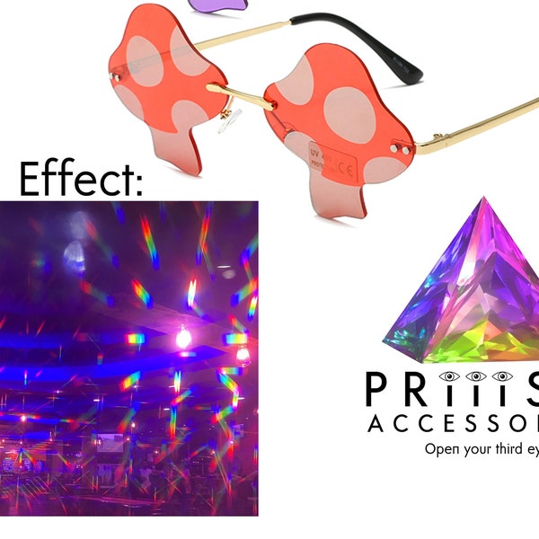 Light Diffraction Glasses Etsy