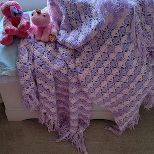 Crocheted Baby/Toddler Throw