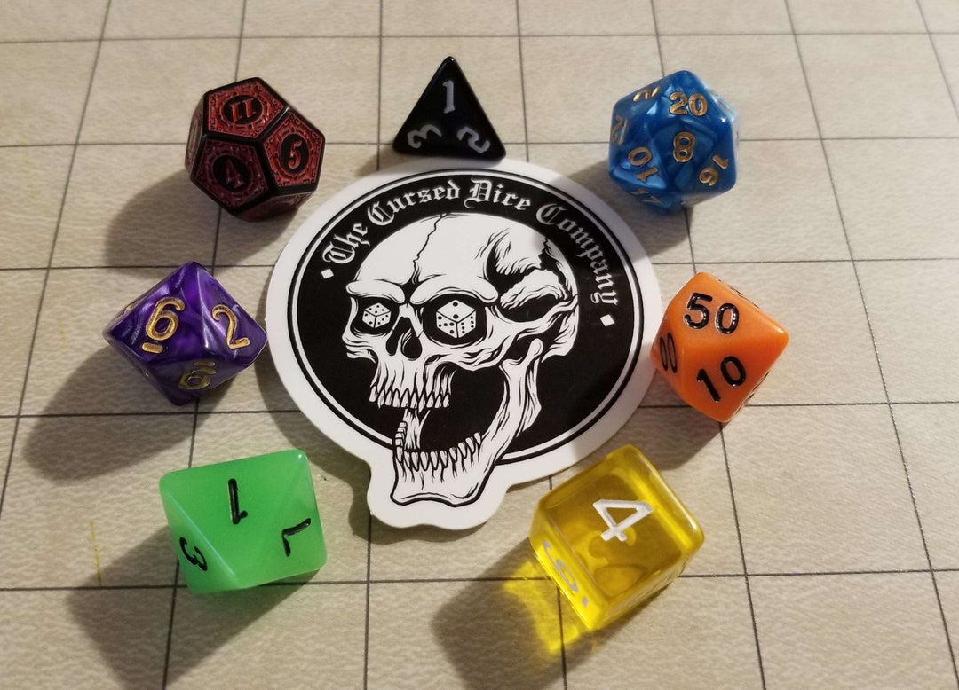 Cursed Dice Pride Etsy
