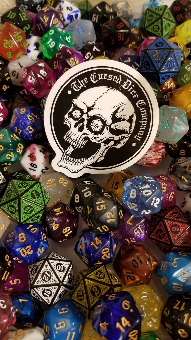 Cursed Dice Standard Etsy