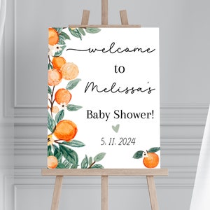 Little cutie baby shower welcome sign, a little cutie is on the way baby shower sign, A Little Cutie Is On Its Way Welcome Shower