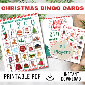 Christmas Bingo, christmas party game, christmas bingo game, christmas bingo cards, printable christmas bingo, christmas bingo printable