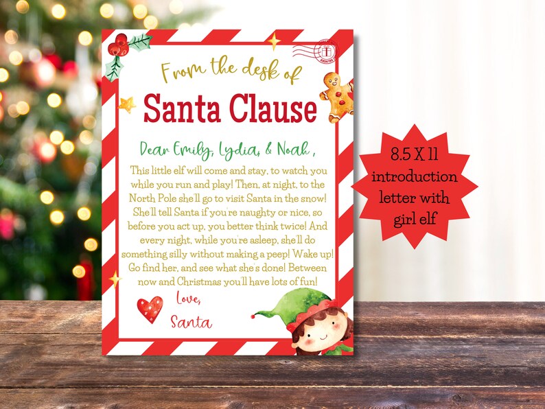 Christmas Elf Introduction Elf Kit Letter From Santa Elf Printable christmas-elf-introduction-elf-kit-letter-from-santa-elf-printable