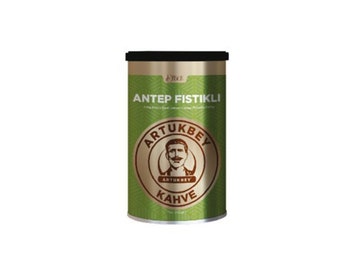 Dibek Coffee with Pistachio Tin Box 250 gr Mardin Midyat