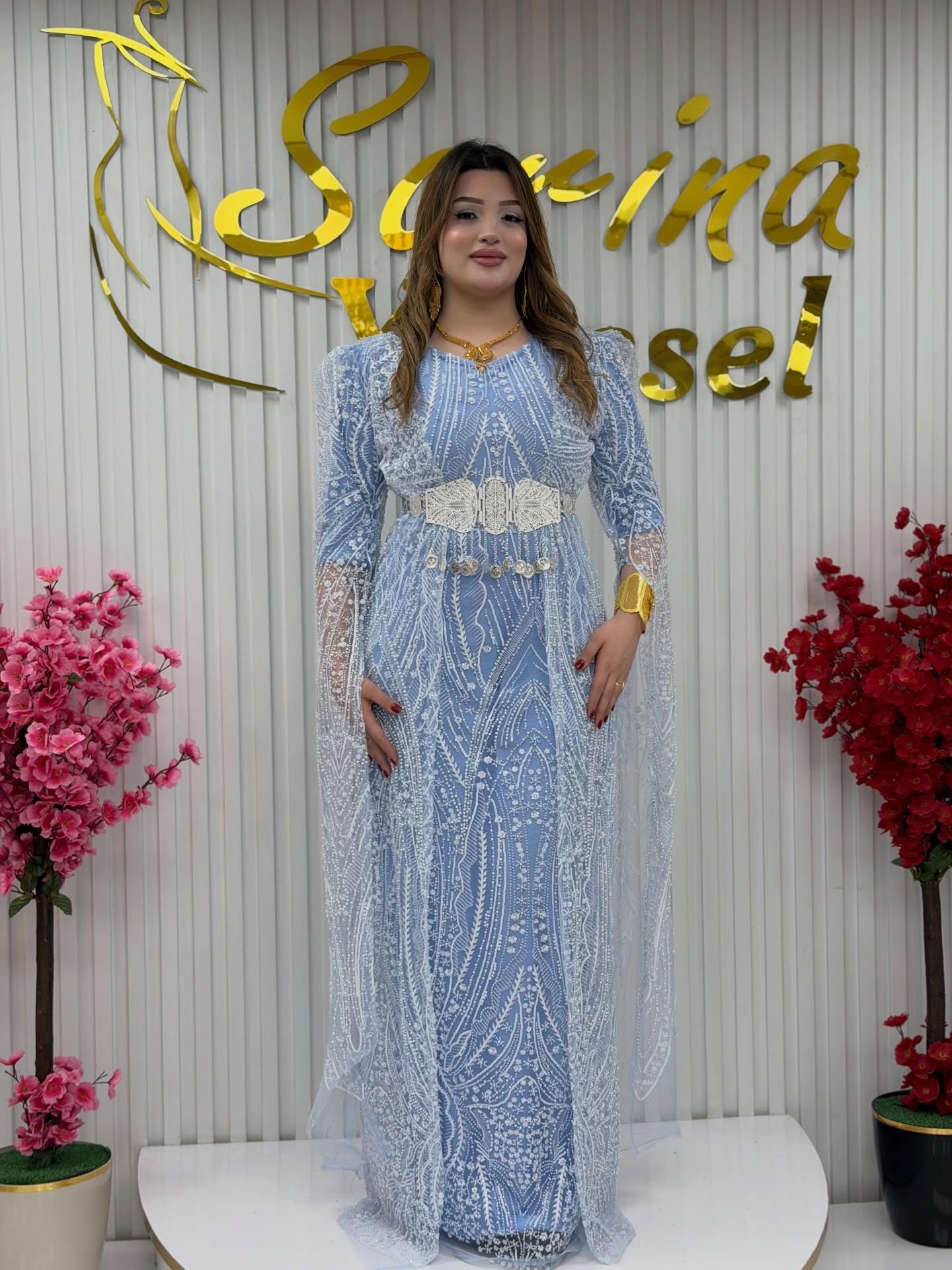 blue kurdish dress summer-global-merch-boost