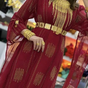 Kurdische Kleid Traditionellen Kaftan Abaya, Kras Fistan Newroz Hochzeit Outfit Standart Größe