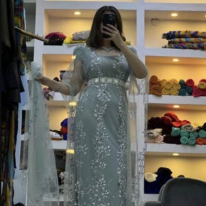 Kurdish Dress Traditional Kaftan Abaya, Kras Fistan Newroz Wedding Outfit
