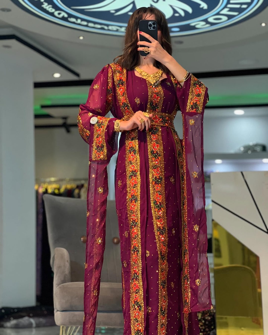 mana0313◾️CRISTSEYA WOOL CAFTAN Cristaseya Caftan Light Cotton Striped Black and Noisette – Neighbour