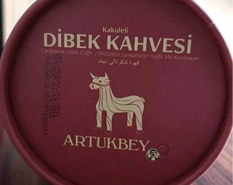 Artukbey Cardamom Dibek Mortar Coffee 300 g Kurdish Assyrian coffee Mardin Midyat