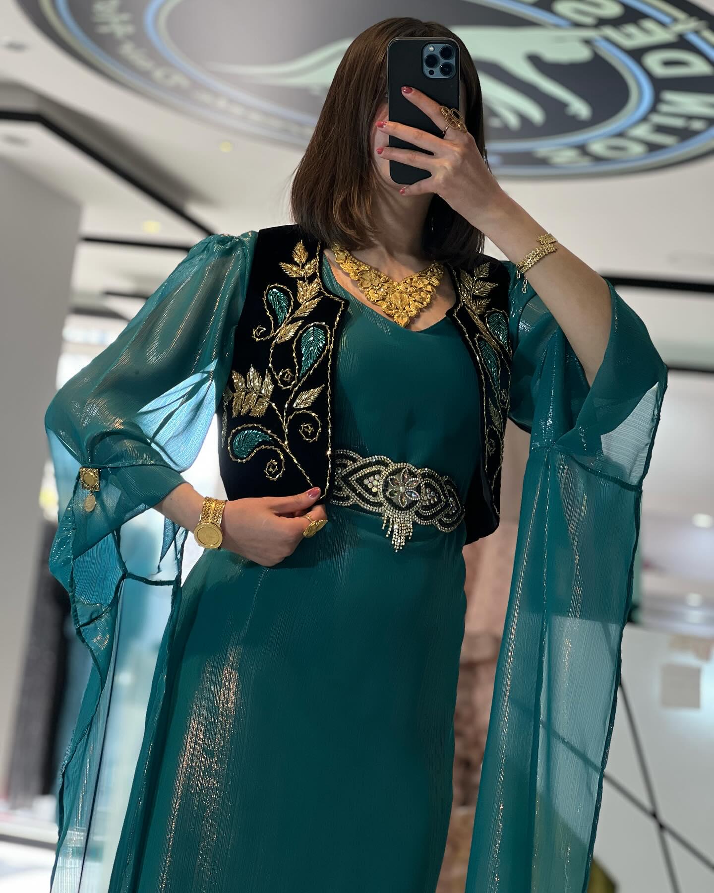 Kurdish Dress Traditional Kaftan Abaya, Kras Fistan Newroz Wedding