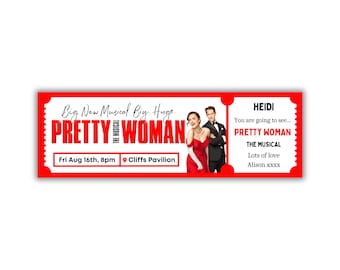 Pretty Woman The Musical surprise gift reveal ticket 2024