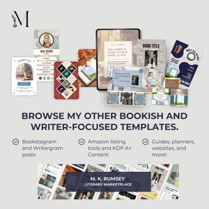 Canva Bookstagram and BookTok Templates | Customizable Carousel Posts And Reels For Bookish Social Media image 10