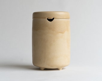 Handmade ceramic container