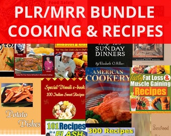 478 Kochen & Rezepte PLR/MRR eBooks Bündel - Erforschen Sie die exquisite internationale Küche, köstliche Köstlichkeiten und eine vielfältige Rezeptsammlung!