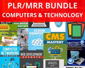 468 Computers & Technology PLR/MRR eBooks Bundle: WordPress, Programming, Software Development, Security and More - Instant Download!