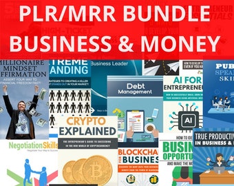 683 Business & Geld PLR/MRR eBooks Bundle über für finanzielle Freiheit, Reichtum und Geld-Managment mit Wiederverkaufsrechten