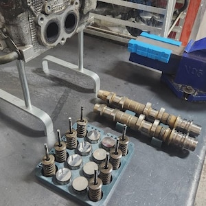 Strumento organizzatore per l'assemblaggio della testata del motore WRX/STI EJ20 EJ25 compatibile SUBARU