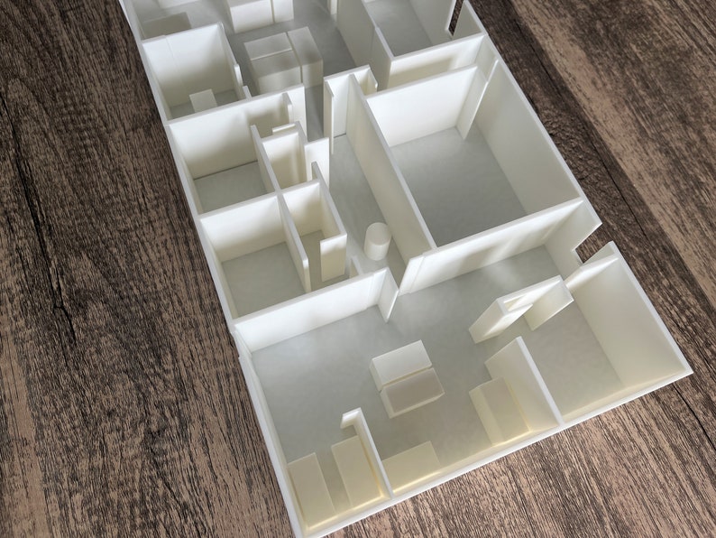 Dunder Mifflin 3D Model for Craft 3D Floor Plan the Office - Etsy